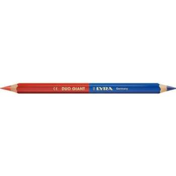 Lyra timmermanspotlood blauw/rood 2.5mm - 12 stuks