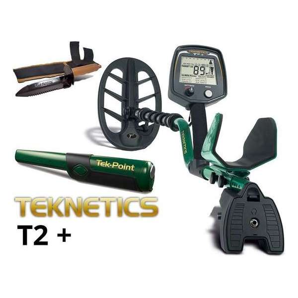 Teknetics T2+ metaaldetector Tek-Point pinpointer