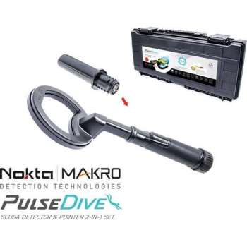 Nokta|Makro Pulse Dive scubatector en pinpointer Metaaldetector ZWART