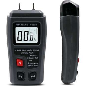 DW4Trading® Digitale hout vochtmeter vochtigheidsmeter