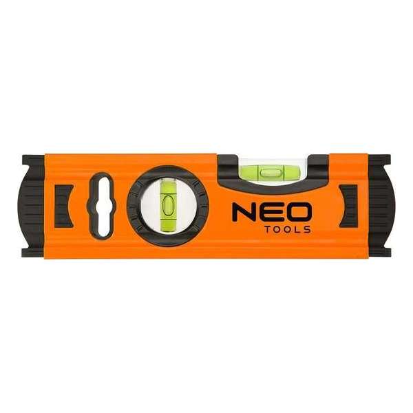 Neo Tools Mini Waterpas 0,5mm-m 3 Libellen 1,3mm