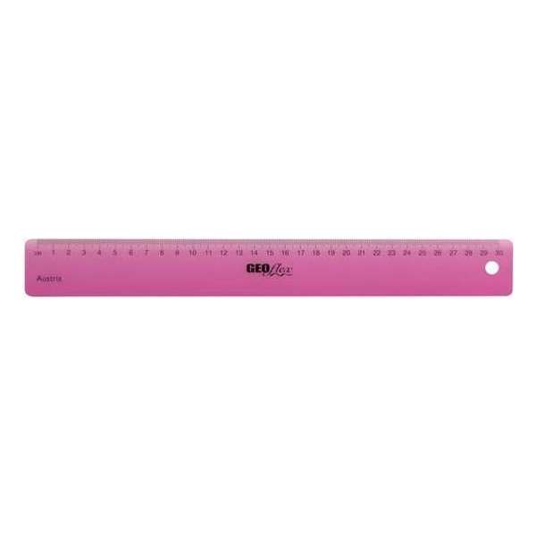 Liniaal Aristo GEOflex 30cm - neon roze