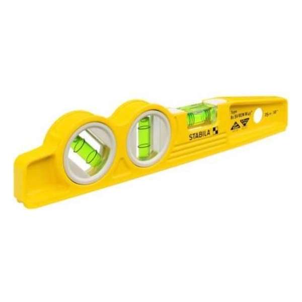 stabila waterpas 3 libellen 81 sv rem b45° 25 cm