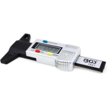 BGS Bandenprofielmeter - Digitaal - 0-28 mm - Display mm en inch