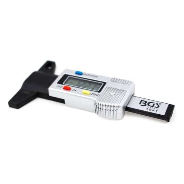 BGS Bandenprofielmeter - Digitaal - 0-28 mm - Display mm en inch