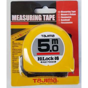 TAJIMA ROLBANDMAAT HI LOCK 5 MTR. 16 MM