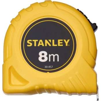 Rolbandmaat STANLEY 8m - 25mm (kaart) 0-30-457