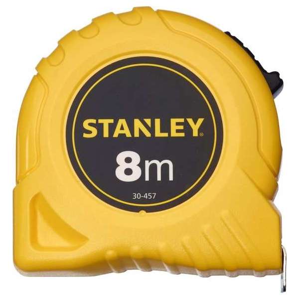 Rolbandmaat STANLEY 8m - 25mm (kaart) 0-30-457