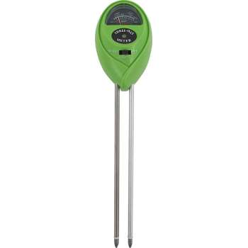 Plant Expert 3 in 1 - groen - vochtmeter - lichtmeter - ph meter - geen batterij nodig!