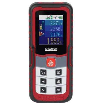 Kreator KRT706510 Laser afstandsmeter - 60 m bereik