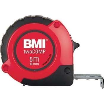 BMI rolbandmaat 8 mtr TwoComp magnetisch