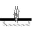 Meetbrug voor diepteschuifmaat DIGI-MET® 200mm PREISSER