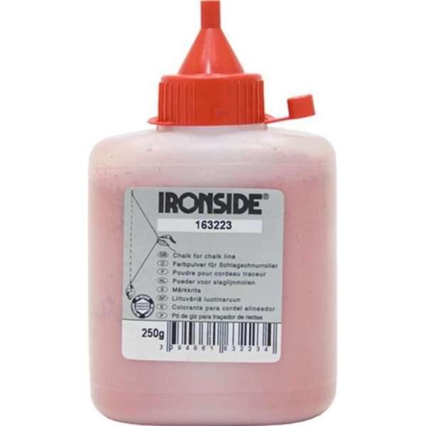 Ironside Slaglijnmolenpoeder rood 250 gram