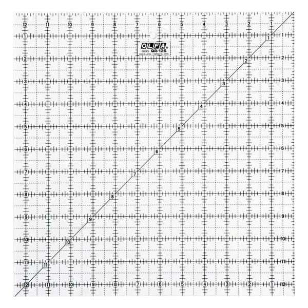 OLFA 12.5"x12.5" Inch Liniaal