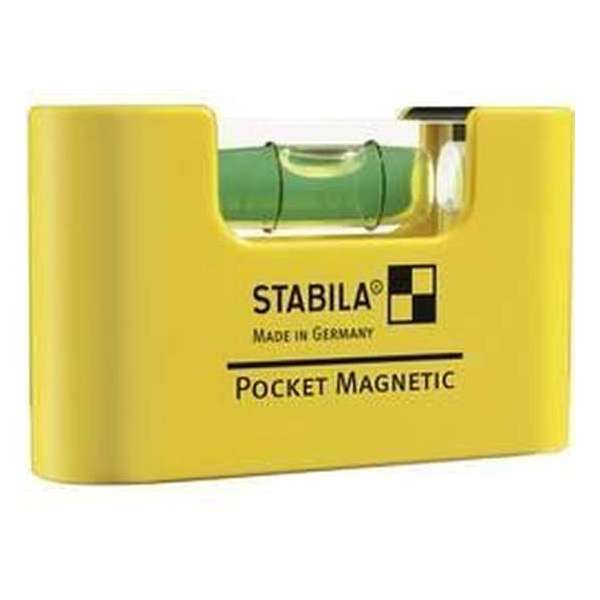 Stabila POCKET MAGNETIC 17774 Mini-waterpas 7 cm 1 mm/m