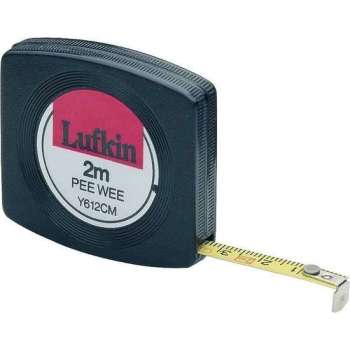 Lufkin Pee Wee Rolbandmaat 6mmx2m,Y612CM