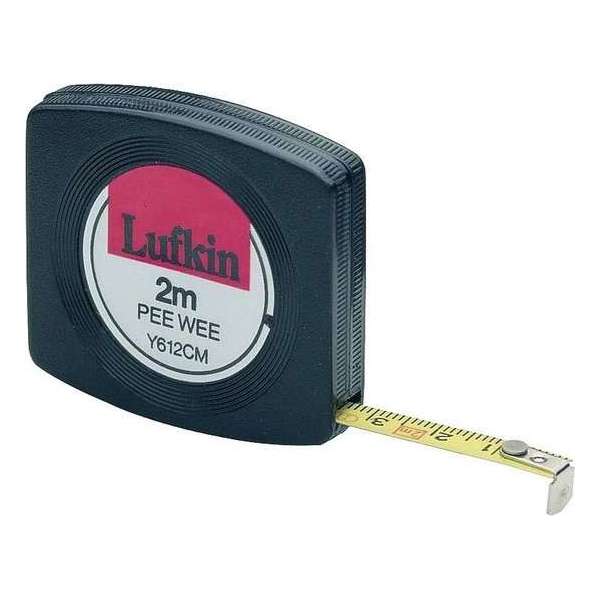 Lufkin Pee Wee Rolbandmaat 6mmx2m,Y612CM