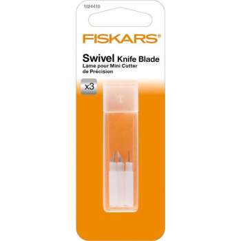 Reservemesjes Fiskars Art Knife. L: 5 mm. B: 3 mm. 3 stuk/ 1 doos