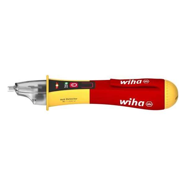 Wiha 43798 spanningsdetector 90 - 1000 V Rood, Geel