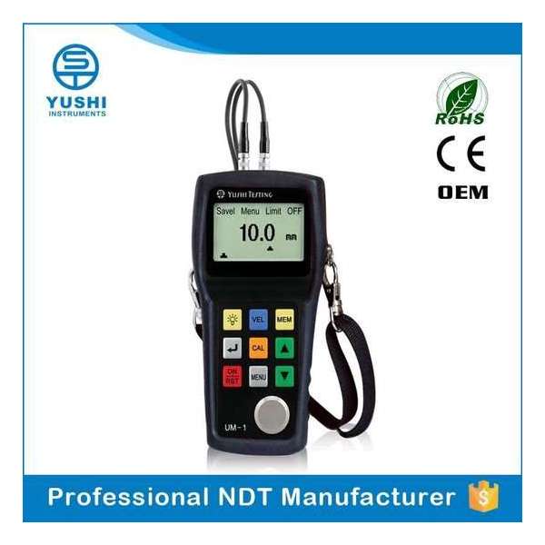 UM-1D portable digital thickness gauge handheld ultrasonic thickness meter