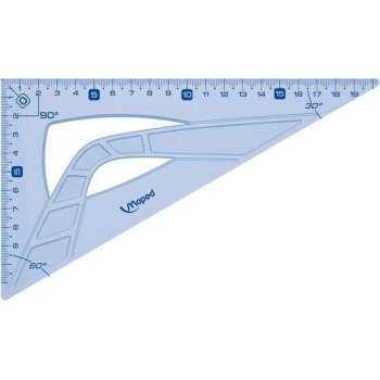 53x Maped winkelhaak Geometric 21cm, 60Â°