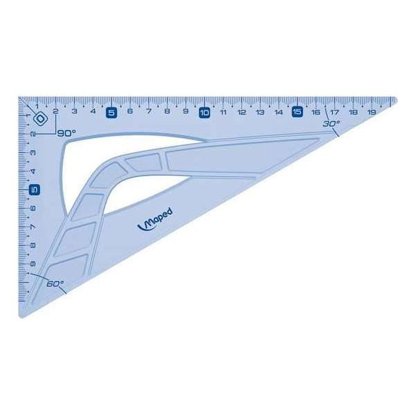 53x Maped winkelhaak Geometric 21cm, 60Â°