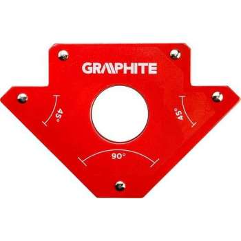 Graphite Magnetische Laswinkelhaak 122x190x25mm