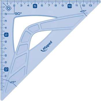 53x Maped winkelhaak Geometric 21cm, 45Â°