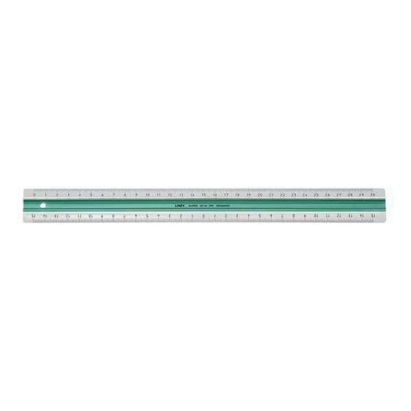 Linex Liniaal met rubberstrip 20 cm