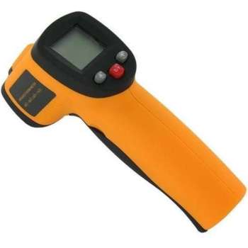 Nedro Brauch Infrarood Warmtemeter - Zwart / Oranje - -50 to 380 graden