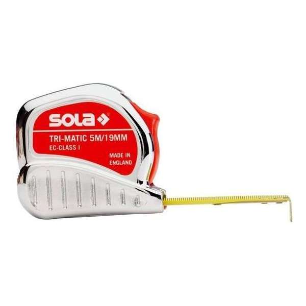 Sola Tri-Matic TM 10 m Rolmaat - 10m x 25mm