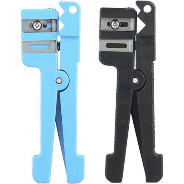 2Pcs 45-163 Fiber Optic Stripper/Glasvezel Jacket Stripper /Cleaver/Slitter