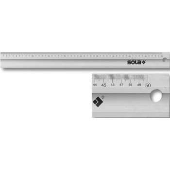 Sola Werkplaatslineaal LAB300 ALU 300x50x5 mm.