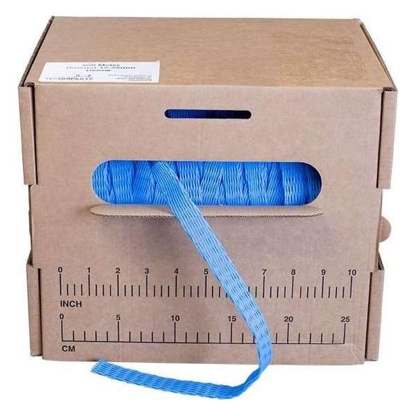 Buisnet - Netkous - rekbereik 15 tot 25mm - Volle Dispenser doos 200m (Blauw)