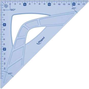 34x Maped winkelhaak Geometric 26cm, 45Â°