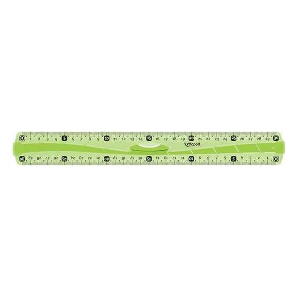 40x Maped decimeter liniaal Flex driedubbele decimeter, 30cm