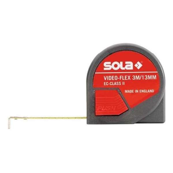 Sola Video-Flex VF 3 m Rolmaat - 3m x 13mm