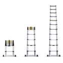 Telescopische Ladder 2.6 Meter - Met stabilisatiebalk - Aluminium