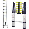 Telescopische ladder - 13 treeds - 3.80m