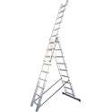 Alumexx Reformladder - 3-delig - 3x9 sporten - Werkhoogte 6.20m