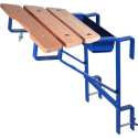 Ladderafhouder muurafhouder muurafhouder ladder blauw (sport 40 mm)