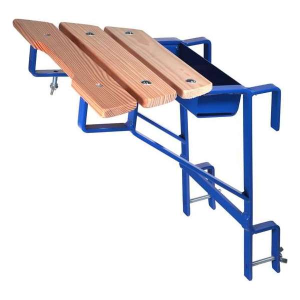 Ladderafhouder muurafhouder muurafhouder ladder blauw (sport 40 mm)