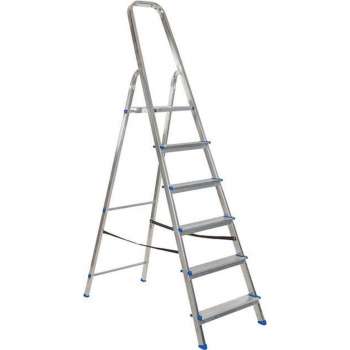 Aluminium Huishoud En Professionele Trapladder 6 Treden