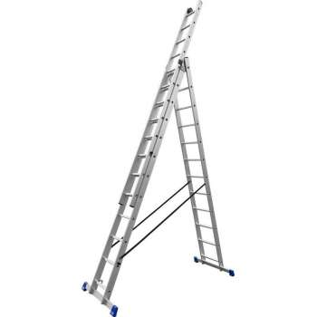 ALDORR Home 3-delige Reformladder 3x12 - Hoogte 8,40 meter