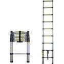 Telescopische ladder - Aluminium - Lichtgewicht – Tot 3,80 Meter