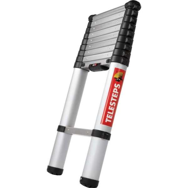 Telesteps 20126-501 Telescoopladder ECO Line 2.6 m - Aluminium - max. werkhoogte 3.40 m