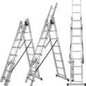 ALDORR Home 3-delige Reformladder 3x8 - Hoogte 5,00 meter