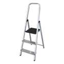 ladder 3 treden- Huishoudtrap- Aluminium- Lichtgewicht-