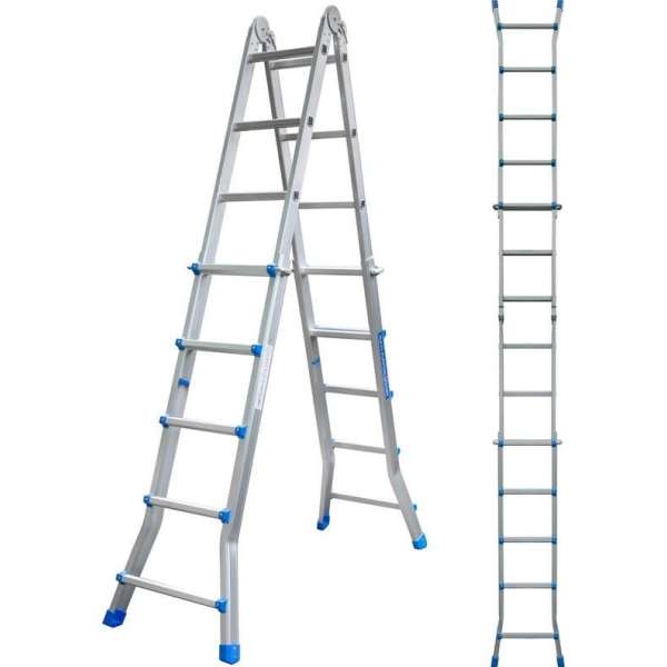 ALDORR Home - Little Giant Uitschuifbare Vouwladder 4x5 - 5,10 meter