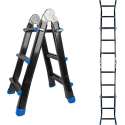 ALDORR Professional - Little Giant Uitschuifbare Vouwladder 4x3 - 2,80 meter